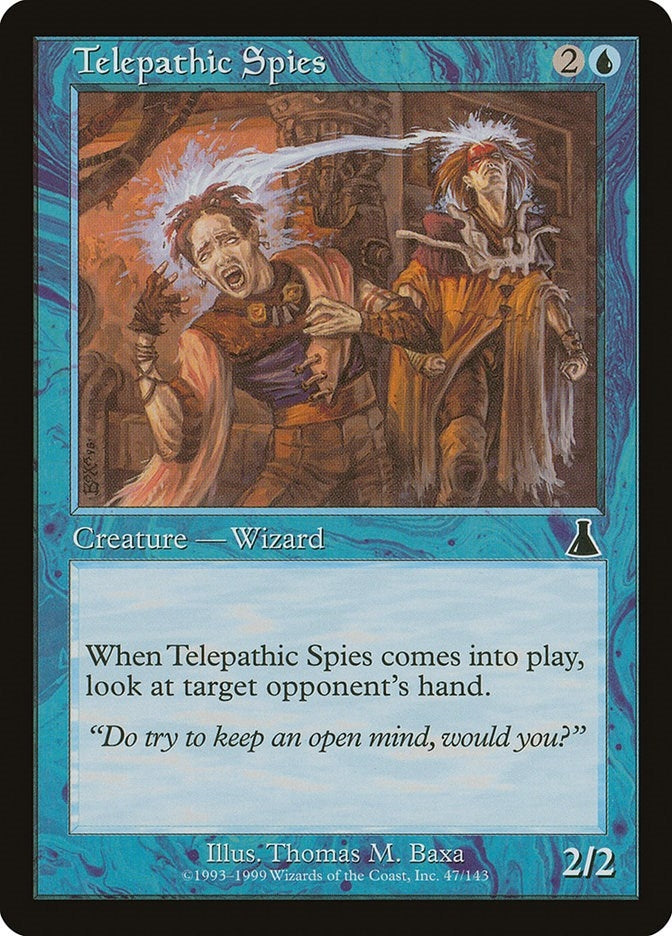 Telepathic Spies (47) [UDS] - MTG Single