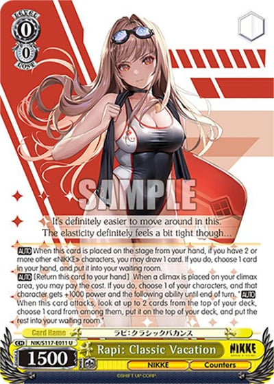 Rapi: Classic Vacation (NIK/S117-E011 U) (GODDESS OF VICTORY: NIKKE)