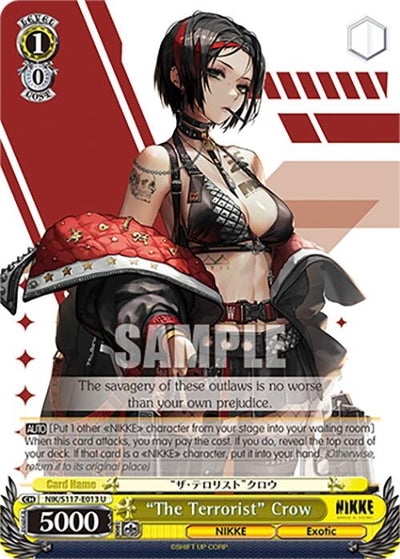"The Terrorist" Crow (NIK/S117-E013 U) (GODDESS OF VICTORY: NIKKE)
