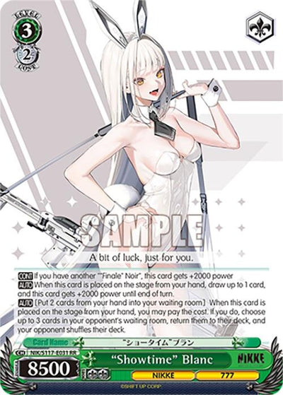 "Showtime" Blanc (NIK/S117-E031 RR) (GODDESS OF VICTORY: NIKKE)
