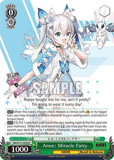 Anne: Miracle Fairy (NIK/S117-E034 R) (GODDESS OF VICTORY: NIKKE)