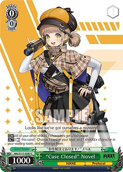 "Case Closed" Novel (NIK/S117-E047 C) (GODDESS OF VICTORY: NIKKE)