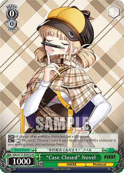 "Case Closed" Novel (SR) (NIK/S117-E047S SR) (GODDESS OF VICTORY: NIKKE)