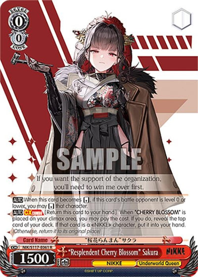"Resplendent Cherry Blossom" Sakura (NIK/S117-E061 R) (GODDESS OF VICTORY: NIKKE)