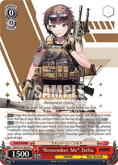 "Remember Me" Delta (NIK/S117-E073 C) (GODDESS OF VICTORY: NIKKE)