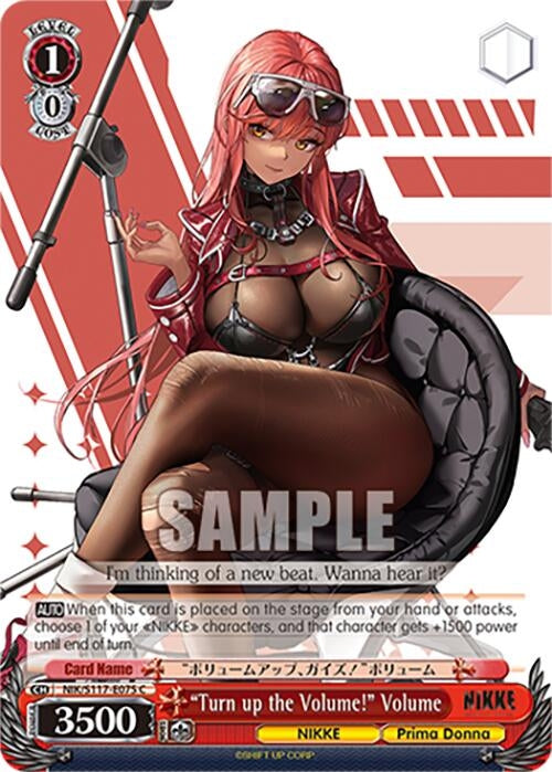 "Turn up the Volume!" Volume (NIK/S117-E075 C) (GODDESS OF VICTORY: NIKKE)