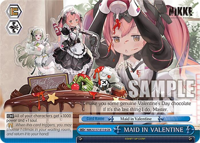 MAID IN VALENTINE (NIK/S117-E114 CR) (GODDESS OF VICTORY: NIKKE)