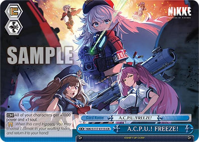 A.C.P.U.! FREEZE! (NIK/S117-E115 CR) (GODDESS OF VICTORY: NIKKE)