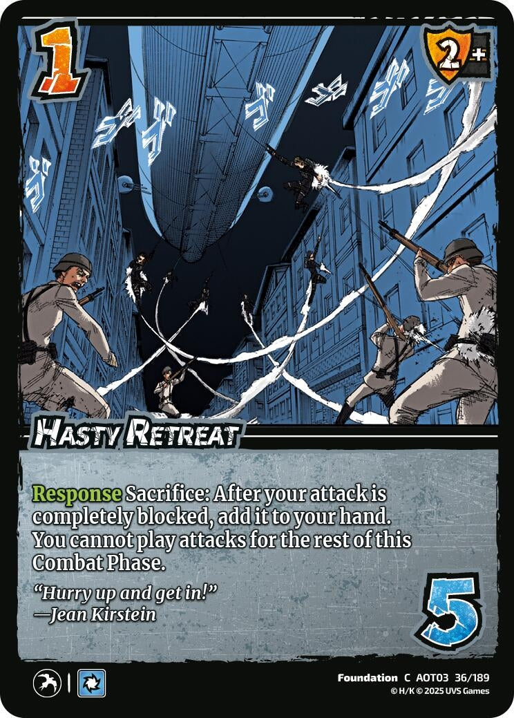 Hasty Retreat (36/189) (Attack on Titan: Apocalypse)