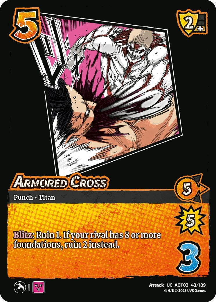 Armored Cross (43/189) (Attack on Titan: Apocalypse)