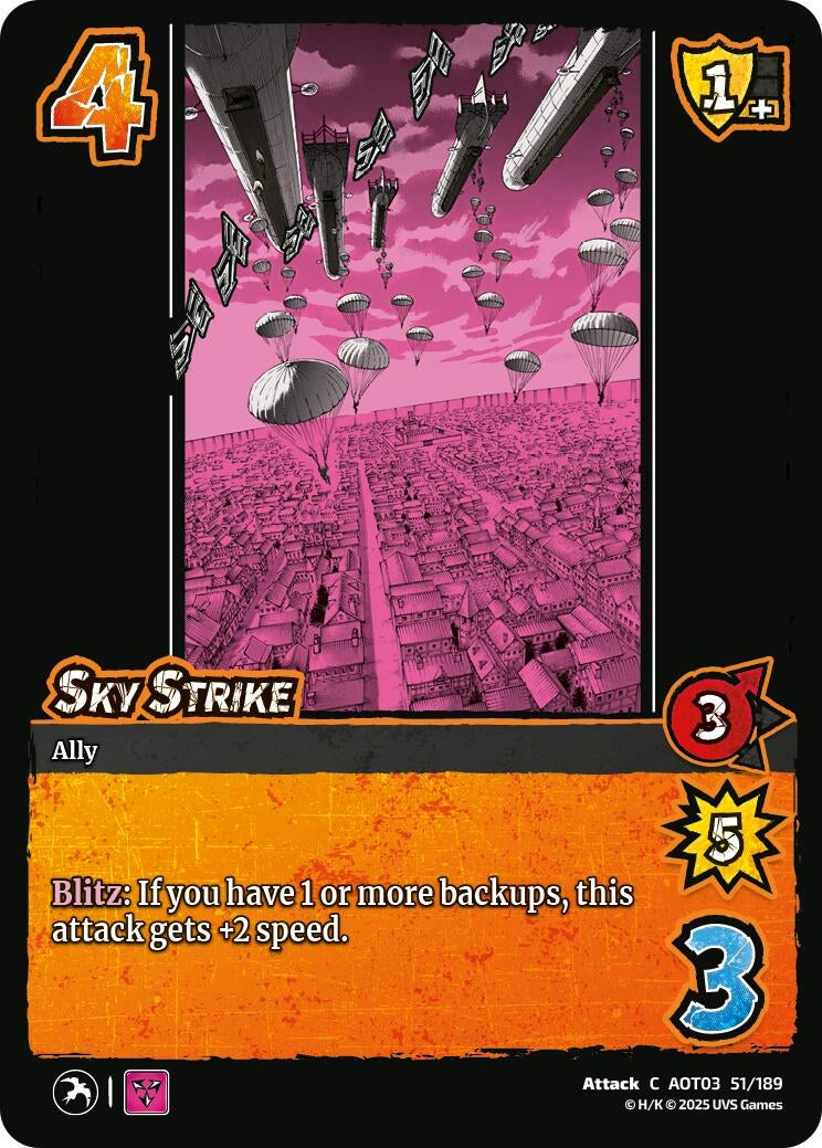 Sky Strike (51/189) (Attack on Titan: Apocalypse)
