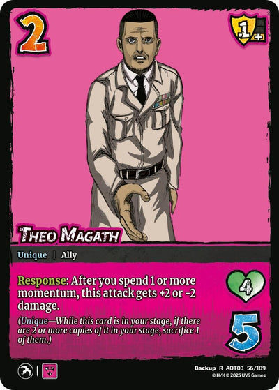 Theo Magath (56/189) (Attack on Titan: Apocalypse)