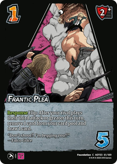 Frantic Plea (61/189) (Attack on Titan: Apocalypse)