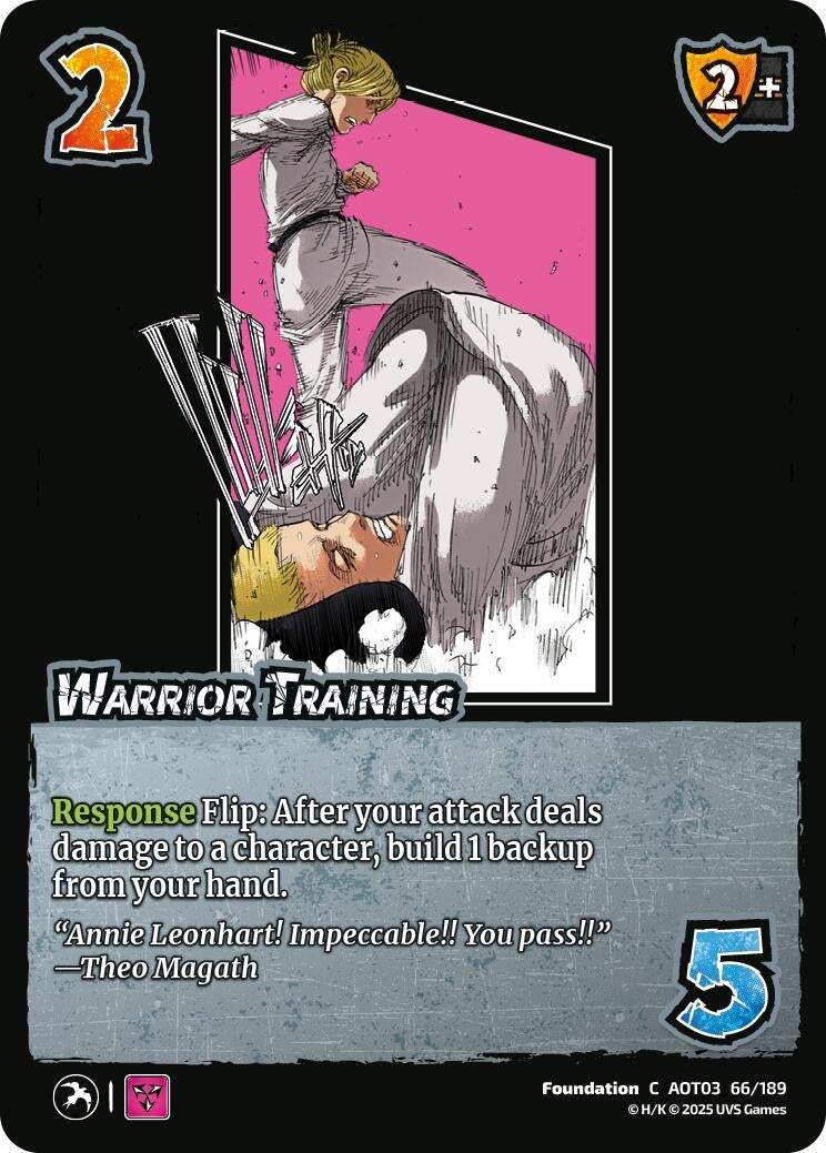 Warrior Training (66/189) (Attack on Titan: Apocalypse)