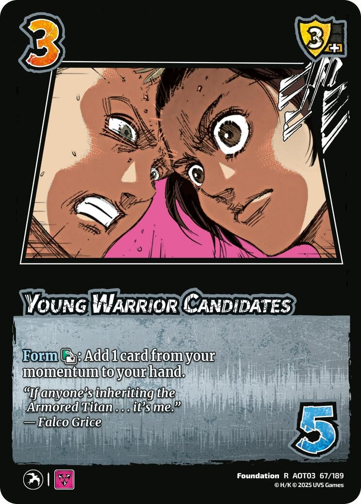 Young Warrior Candidates (67/189) (Attack on Titan: Apocalypse)