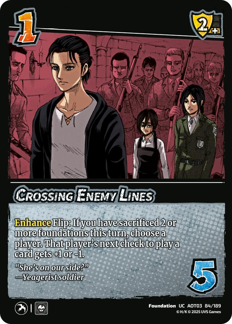 Crossing Enemy Lines (84/189) (Attack on Titan: Apocalypse)