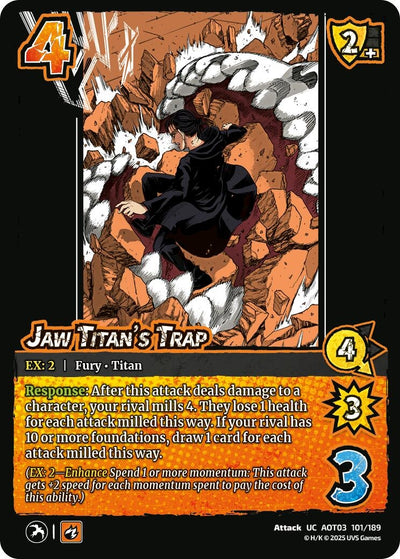 Jaw Titan's Trap (101/189) (Attack on Titan: Apocalypse)