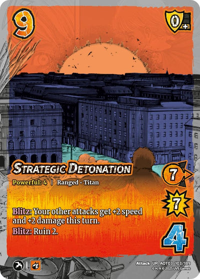 Strategic Detonation (103/189) (Attack on Titan: Apocalypse)