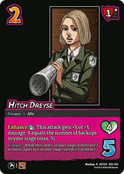 Hitch Dreyse (109/189) (Attack on Titan: Apocalypse)