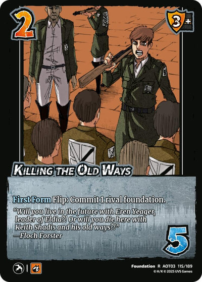 Killing the Old Ways (115/189) (Attack on Titan: Apocalypse)