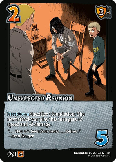 Unexpected Reunion (121/189) (Attack on Titan: Apocalypse)