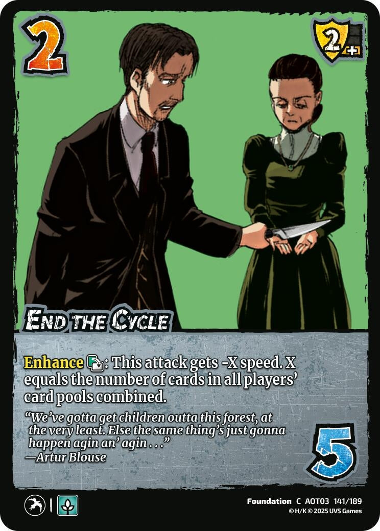 End the Cycle (141/189) (Attack on Titan: Apocalypse)