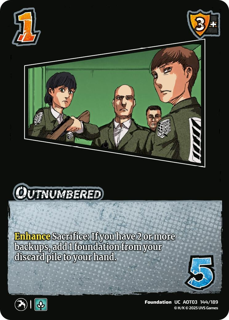 Outnumbered (144/189) (Attack on Titan: Apocalypse)