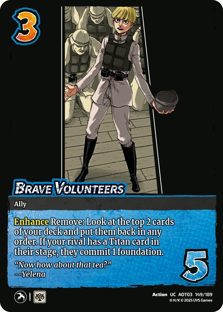 Brave Volunteers (149/189) (Attack on Titan: Apocalypse)