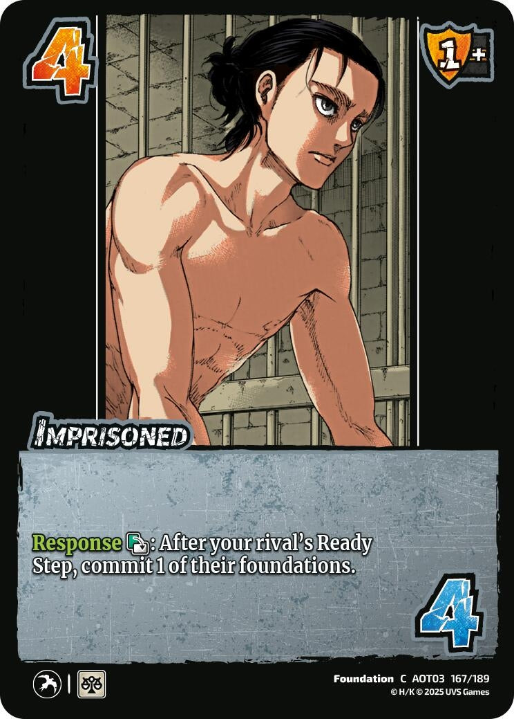 Imprisoned (167/189) (Attack on Titan: Apocalypse)