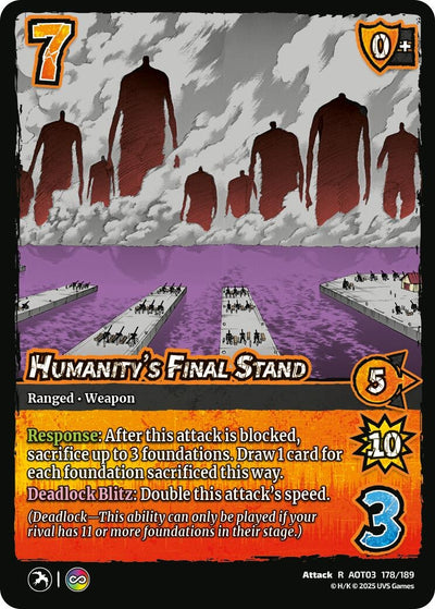 Humanity's Final Stand (178/189) (Attack on Titan: Apocalypse)