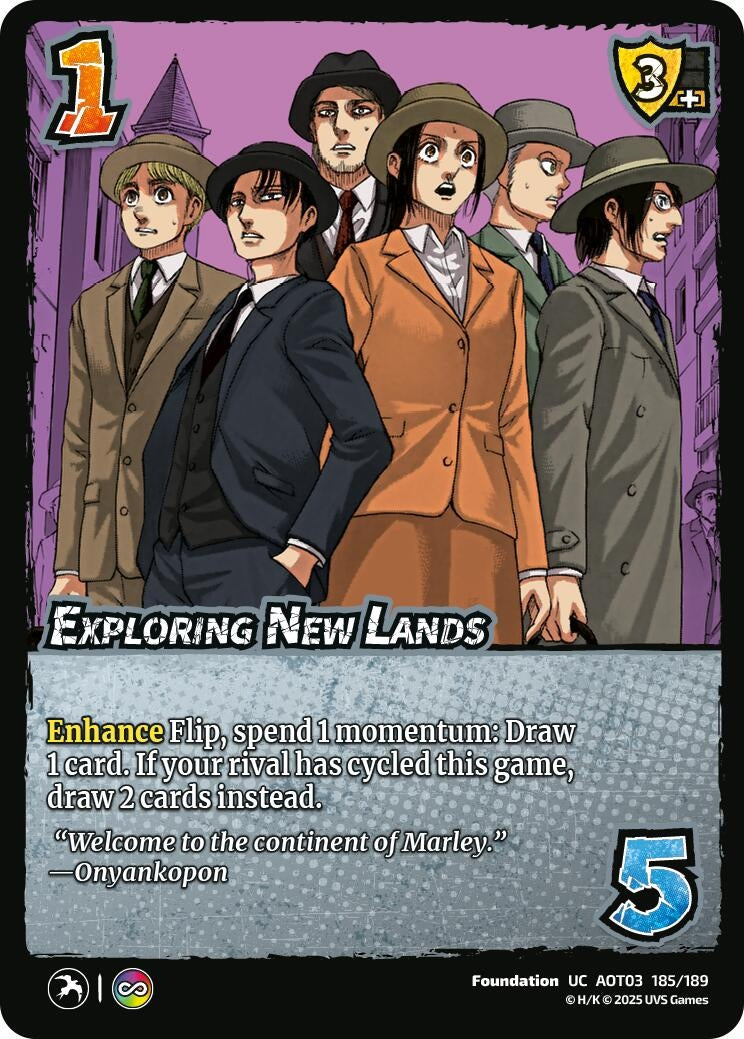Exploring New Lands (185/189) (Attack on Titan: Apocalypse)