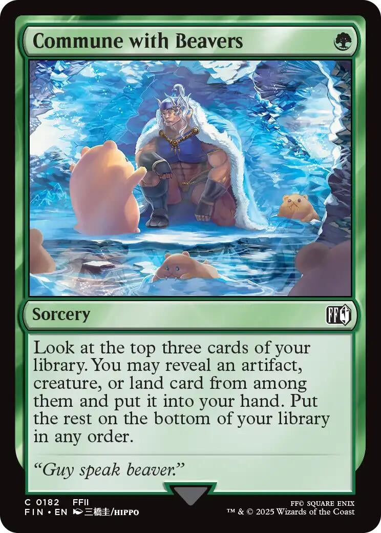 Commune with Beavers (182) [FINAL FANTASY]