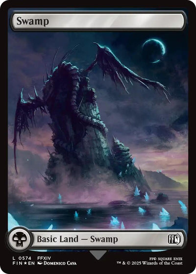 Swamp (0574) (Surge Foil) (574) (FINAL FANTASY)