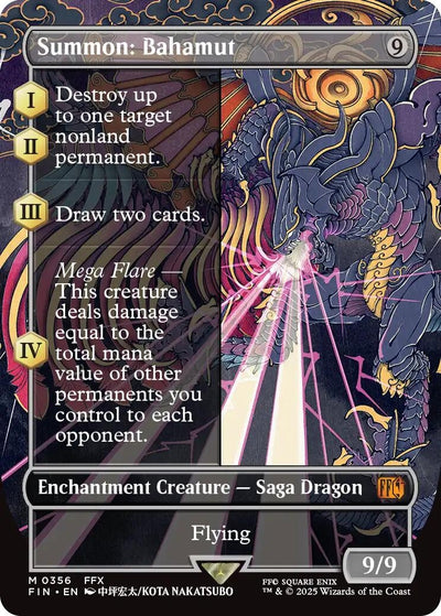 Summon: Bahamut (Borderless) (356) (FIN)