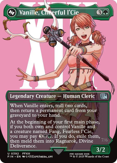 Vanille, Cheerful l'Cie (Borderless) (392) (FINAL FANTASY)