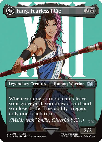 Fang, Fearless l'Cie (Borderless) (381) (FINAL FANTASY)