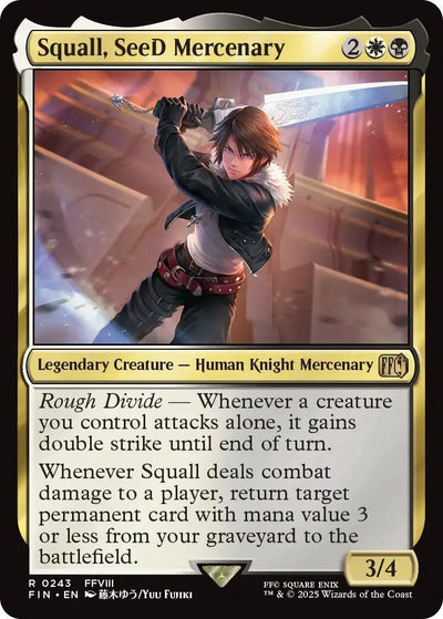 Squall, SeeD Mercenary (243) (FINAL FANTASY)
