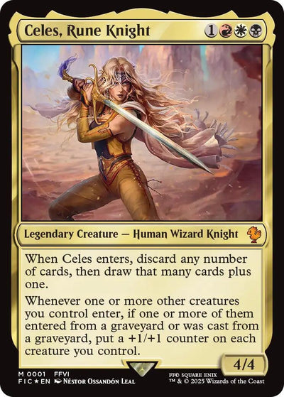 Celes, Rune Knight (1) (Commander: FINAL FANTASY)