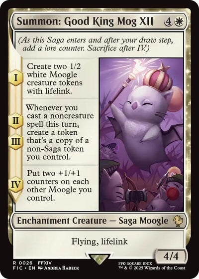 Summon: Good King Mog XII (26) (Commander: FINAL FANTASY)