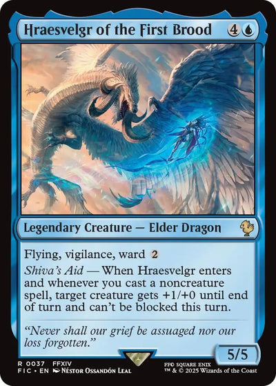 Hraesvelgr of the First Brood (37) (Commander: FINAL FANTASY)