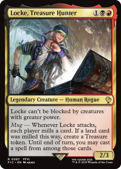 Locke, Treasure Hunter (87) (Commander: FINAL FANTASY)
