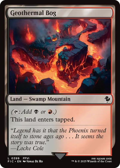 Geothermal Bog (399) (Commander: FINAL FANTASY)
