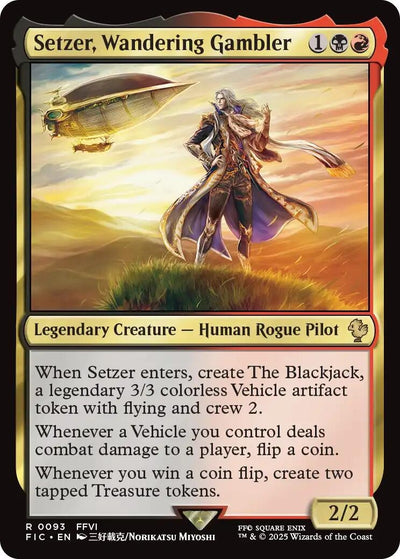 Setzer, Wandering Gambler (93) (Commander: FINAL FANTASY)