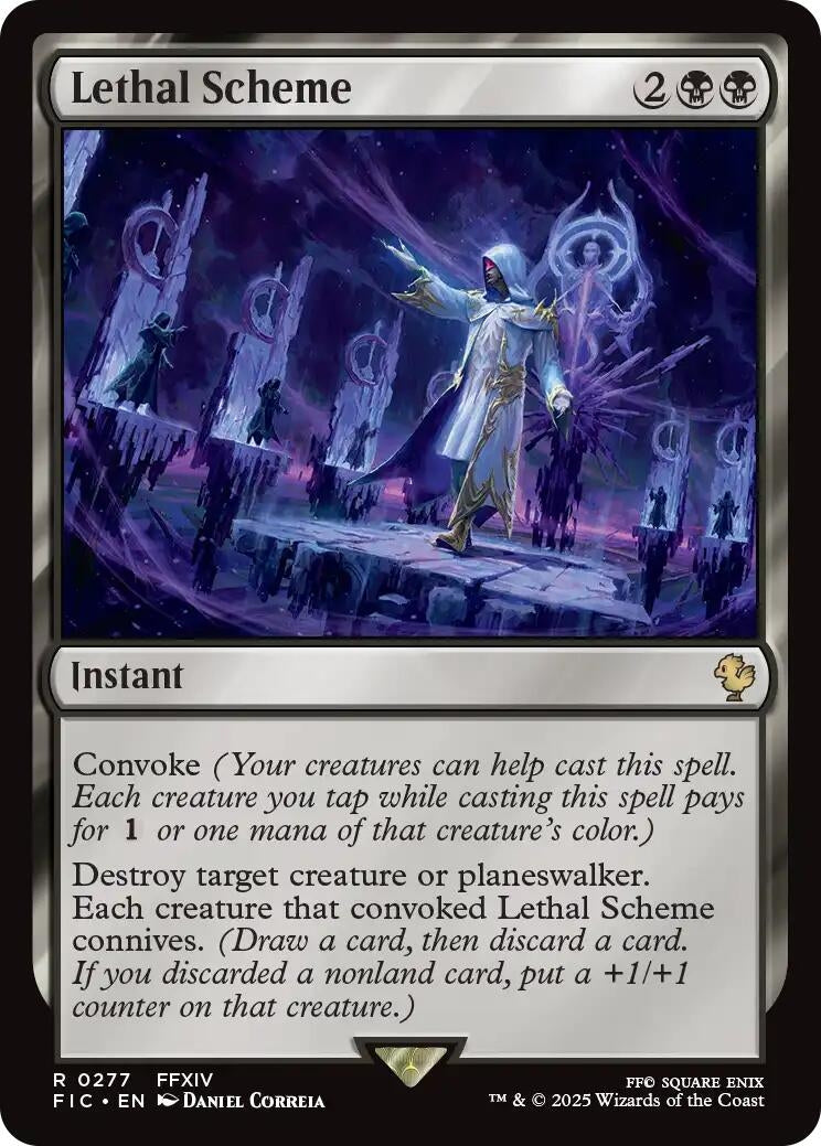 Image for Lethal Scheme (277) (Commander: FINAL FANTASY) - Magic: The Gathering