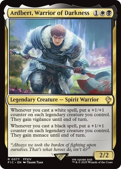 Ardbert, Warrior of Darkness (77) (Commander: FINAL FANTASY)