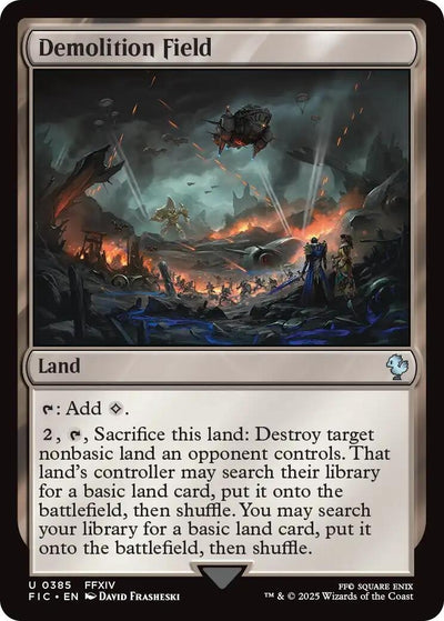 Demolition Field (385) (Commander: FINAL FANTASY)