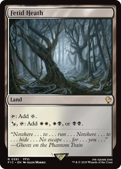 Fetid Heath (391) (Commander: FINAL FANTASY)