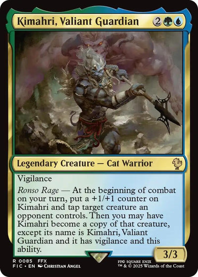 Kimahri, Valiant Guardian (85) (Commander: FINAL FANTASY)