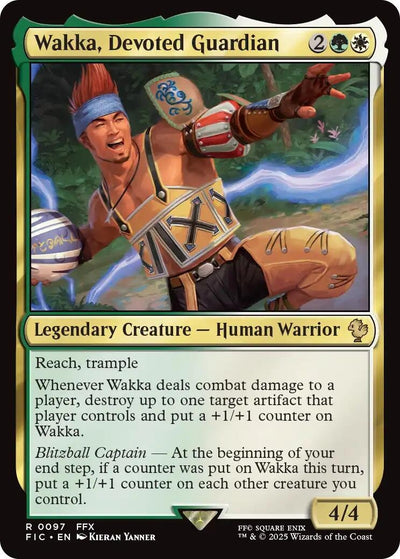 Wakka, Devoted Guardian (97) (Commander: FINAL FANTASY)