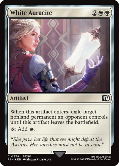 White Auracite (Surge Foil) (579) (FINAL FANTASY)